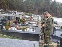 Tich spomienka na obete leteckho neastia v obci Hejce