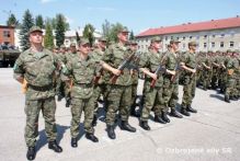 Vojensk prsahu zloilo v Martine 145 akateov prpravnej ttnej sluby