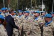 Vojaci opercie  UNFICYP ocenen Veliteom sl